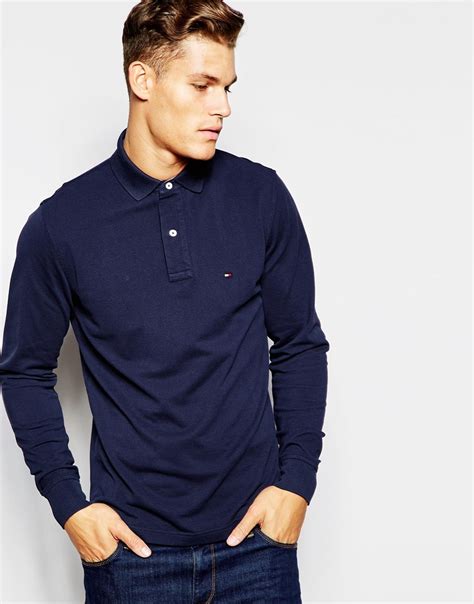 playera polo tommy hilfiger|tommy hilfiger polo long sleeve.